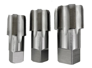 3 Piece NPT Taper Pipe Tap Set (1-1/4~2'')