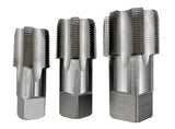 3 Piece NPT Taper Pipe Tap Set (1-1/4~2'')