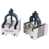 Vertex Toolmaker's V-Blocks With Slot-in Clamp