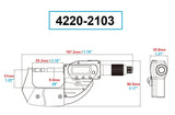 Dasqua Digital Quick Moving Blade Micrometers