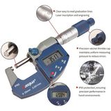 Dasqua IP65 Digital Outside Micrometer