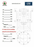 CAT50 ER25 90 Degree Angle Head - AHL-CAT50-A2.110