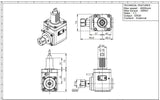 Radial ER Tapping Tool Holder VDI40 DIN 1809 THB-B15.65-40A - Cnc Tool Solutions