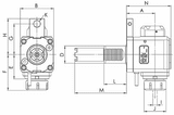 Radial Driven Tool Holder VDI40 - Haas THB-B06.90-40EI - Cnc Tool Solutions