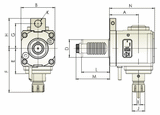 Radial ER Tapping Tool Holder VDI40 DIN 5480 THB-B15.85-40B Sauter Original Clutch - Cnc Tool Solutions