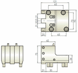 BMT60 Double Face and OD Tool Holder - Okuma THL-KB2-C2-6019.05 - Cnc Tool Solutions