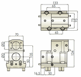 BMT60 2 Position Boring Bar Tool Holder CD2 - Okuma THL-KB2-T2-6038.150 - Cnc Tool Solutions