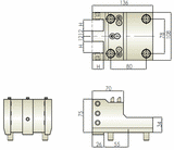 BMT60 Double Face and OD Tool Holder - Okuma THL-KB4-C2-6025.4 - Cnc Tool Solutions