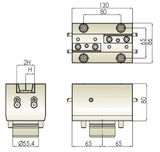 BMT55.4 Face and ID Tool Holder T1 - Okuma THL-KT2-B2-55.419.05 - Cnc Tool Solutions