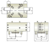 BMT60 Static Double Face and OD Tool Holder CD1 - Mori Seiki THL-MNL-CD1-6019.05 - Cnc Tool Solutions