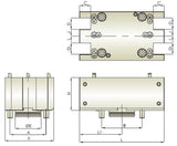 BMT60 Static Quadruple Face and OD Tool Holder CD2 - Mori Seiki THL-MNL-CD2-6025.4 - Cnc Tool Solutions