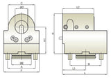 BMT60 Static Boring Bar Tool Holder T1 - Mori Seiki THL-MNL-T1-6038.180-I - Cnc Tool Solutions