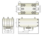 BMT40 Quadruple Face and OD Tool Holder CD2 - Mori Seiki THL-MNZ-CD2-4019.05 - Cnc Tool Solutions